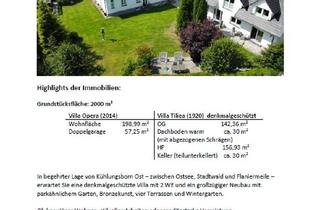 Haus kaufen in 18225 Kühlungsborn, Exklusives Villenensemble auf großzügigem Grundstück in Toplage von Kühlungsborn Ost
