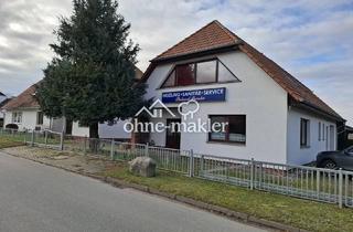 Doppelhaushälfte kaufen in 18469 Velgast, Wohnhaus mit nebenstehenden Büro/Werkstattgebäude - Ideal für Büro, Familie, Handwerk