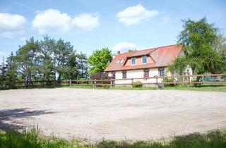 Einfamilienhaus kaufen in 15320 Neuhardenberg, Neuhardenberg - Idyllisches Einfamilienhaus mit Pferdehaltung in Alleinlage