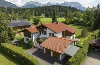 Haus kaufen in 82494 Krün, Krün - Idyllisch gelegenes Zweifamilienhaus mit extra Appartement