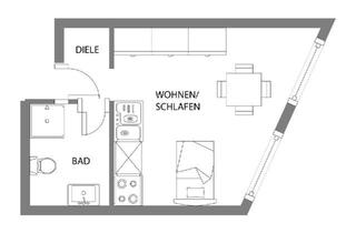 Wohnung kaufen in 53489 Sinzig, Sinzig - Provisionsfreie Kapitalanlage - Vermietete 1 Zimmer Wohnung