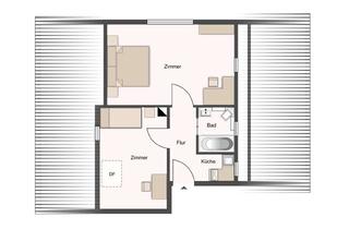 Wohnung kaufen in 71554 Weissach, Kapitalanlage! Charmante 2-Zimmer-Dachgeschosswohnung mit Stellplatz in Weissach im Tal