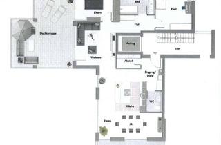 Penthouse mieten in 73635 Rudersberg, -In MV-Vorbereitung-* Schick Wohnen im DG-Penthouse-Stil!* Sonnige Westterrasse u. Aufzug!
