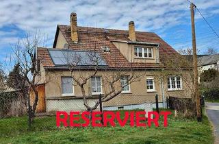 Einfamilienhaus kaufen in 01683 Nossen, **Zwischen Blüten und Dornen – Schönes Einfamilienhaus mit Sanierungsbedarf**