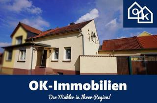 Haus kaufen in 39343 Schackensleben, Schackensleben- geringfügig unterkellertes EFH mit ausgebauten Dachgeschoss, einen kleinen Garten