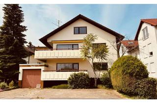 Mehrfamilienhaus kaufen in 69168 Wiesloch, Freistehendes Mehrfamilienhaus mit zusätzlichen Praxis- oder Büroräumen und grossem Garten