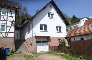 Haus mieten in Barbarossatr 38, 97778 Fellen, Preiswertes Freistehendes -Einfamilienhaus mit Keller & Zentralheizung in Fellen Rengersbrunn