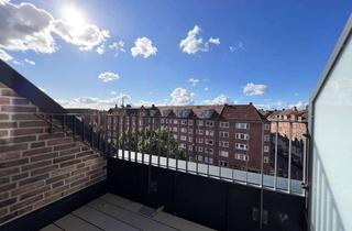 Wohnung mieten in Waitzstraße 75 b, 24105 Brunswik, Möbliertes 1 -Zimmerappartement mit Dachterrasse im Fünfgiebelhaus Kiel zu vermieten