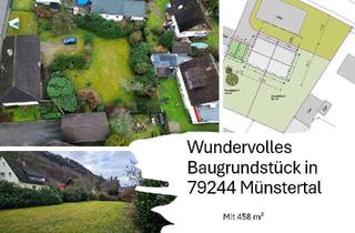 Grundstück zu kaufen in 79244 Münstertal, Traumhaftes Baugrundstück kurz vor Staufen im idyllischen Münstertal mit 458 m²
