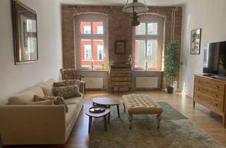 Immobilie mieten in 10119 Mitte, RIDA LUXURY - Berlin-MItte! All in plus! Sanierter Altbau + Balkon + Hotspot + Designerwohnung