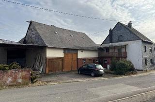 Einfamilienhaus kaufen in 55483 Dickenschied, Dickenschied - Einfamilienhaus-Bauernhof mit Scheune & großem Grundstück