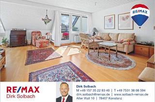 Wohnung kaufen in Friedrichstraße 6d, 78464 Konstanz, Schöne 2,5-Zi.-Dachgeschosswohnung mit Südloggia in zentraler Lage