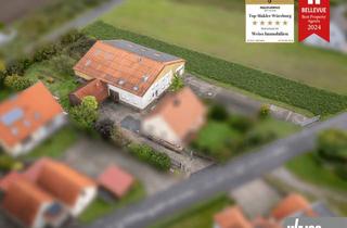 Gewerbeimmobilie kaufen in 97348 Willanzheim, Geräumige Gerätehalle inklusive Atelier- und Ferienwohnung