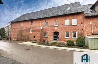 Immobilie kaufen in 34308 Bad Emstal, PREISREDUZIERUNG! Wohnhaus mit großer Scheune & Möglichkeit von 5.000qm Weideland in Balhorn
