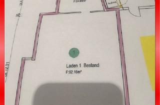 Gewerbeimmobilie mieten in 74821 Mosbach, GUT BEGEHBARE FLÄCHE IM ERDGESCHOSS + BÜRO im 1.OG