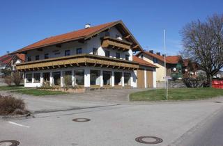 Gewerbeimmobilie kaufen in Sedlmaierstraße 12, 84571 Reischach, Wohn- und Geschäftshaus mit Lagerhalle