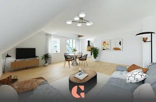 Wohnung kaufen in 85748 Garching, Preisreduzierung! - Raritäten Dachgeschoss-Galerie Wohnung - U-Bahn Nähe