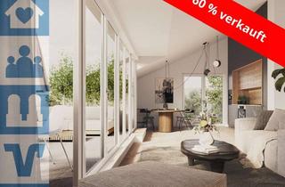 Wohnung kaufen in 85570 Markt Schwaben, Nachhaltig und stilvoll wohnen: 3-Zi.-Dachgeschosswohnung mit Loggia in Markt Schwaben