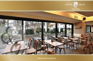 Gewerbeimmobilie kaufen in 82256 Fürstenfeldbruck, STILVOLL EINGERICHTETES & SICHER VERMIETETES RESTAURANT/ PARKCAFÉ MIT PERSONALWOHNUNGEN