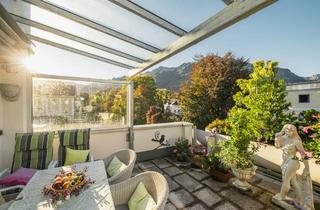 Wohnung kaufen in 83435 Bad Reichenhall, BESTLAGE: Hochwertig sanierte Dachterrassen-Wohnung