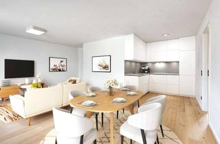 Wohnung kaufen in 85567 Grafing, Über den Dächern: 4-Zimmer-Wohnung mit Balkon, 2 Bädern und 40 m² Rooftop, einzugsbereit