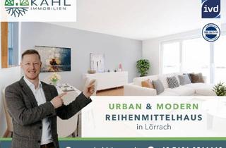 Haus kaufen in Wallbrunnstraße 88d, 79539 Lörrach, Modernes Reihenmittelhaus in Lörrach - Ideal für Pendler und Stadtliebhaber ohne Gartenpflege!