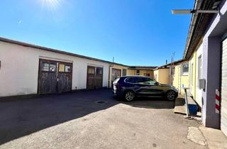 Gewerbeimmobilie kaufen in Güterstraße, 01705 Freital, Gewerbehof mit Hallen, Werkstatt, Lager- und Büroflächen sowie Garagentrack in Freital