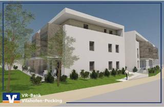 Wohnung kaufen in Inzinger Straße, 94060 Pocking, Erstbezug - Neubau Seniorenwohnen: Barrierefreie 3-Zimmer-Erdgeschosswohnung mit Terrasse!