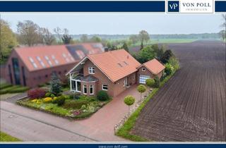 Einfamilienhaus kaufen in Mittelende Süd 41, 26670 Uplengen, Großzügiges Einfamilienhaus in ruhiger Kanallage