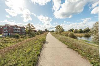Wohnung kaufen in Elbweg 1A, 21354 Bleckede, Kapitalanlage mit Blick auf die Elbtalaue: Neue und energieffiziente 3-Zimmer Wohnung