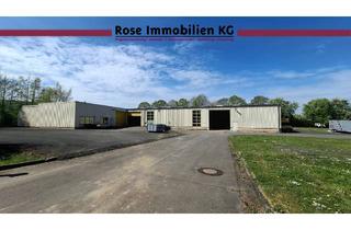 Gewerbeimmobilie mieten in Feldstr., 31708 Ahnsen, ROSE IMMOBILIEN KG: Lagerfläche/Kalthalle mit Außenflächen zu vermieten!