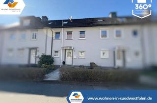 Reihenhaus kaufen in Auf Dem Loh 31, 58840 Plettenberg, VR IMMO: Reihenmittelhaus mit großem Garten und Garage in familienfreundlicher Lage zu verkaufen.