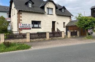 Haus kaufen in 07957 Langenwetzendorf, Langenwetzendorf - Haus provisionsfrei mit Garten und Garage zu verkaufen
