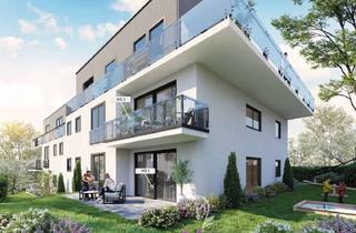 Wohnung kaufen in 97204 Höchberg, Neubau fertiggestellt! Hochwertige 4 Zimmer Terrassenwohnung mit Gartenanteil.