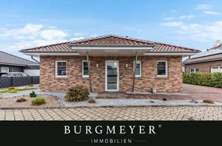 Haus kaufen in 49835 Wietmarschen, LOHNE: Direkt Einziehen & Wohlfühlen - Moderner Bungalow mit Doppelgarage & Sauna im Neubaugebiet