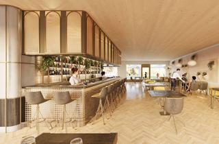 Geschäftslokal mieten in Karl-Friedrich-Straße 27, 76133 Karlsruhe, Grün trifft Genuss: Restaurant mit Terrasse im exklusiven Neubau!