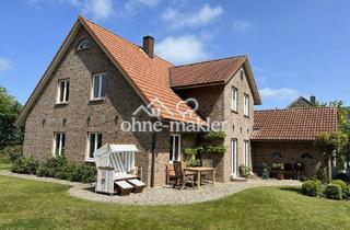 Einfamilienhaus kaufen in Rotdornweg 28, 25917 Leck, Landhaus "Rose Garden" direkt vor Sylt zu verkaufen!