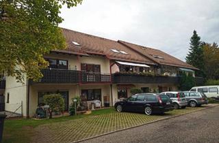 Wohnung kaufen in 75335 Dobel, Dobel - Helle 1-Zimmerwohnung mit Balkon in zentraler Lage am Dobel