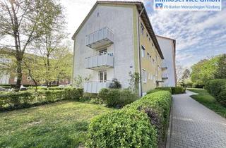 Wohnung kaufen in 90766 Hardhöhe, Charmante 2,5-Zimmer-Wohnung im Hochparterre mit Außen-Stellplatz
