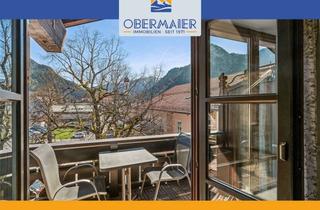 Wohnung kaufen in 82487 Oberammergau, Absolut ZENTRALE & VOLLMÖBLIERTE 2-Zi. DACHGESCHOSSWOHNUNG mit BERGBLICK in OBERAMMERGAU