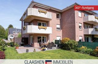 Wohnung mieten in 26506 Norden, Großzügige Erdgeschosswohnung mit Garten