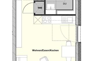 Wohnung mieten in Ludwig-Eckes-Allee, 55268 Nieder-Olm, Betreutes Wohnen! Sonnige 1-Zi-Whg mit Balkon und Wintergarten