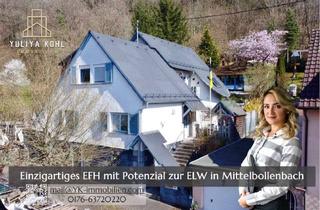 Haus kaufen in 55743 Idar-Oberstein, Familienidylle in Mittelbollenbach – EFH mit Einliegerwohnung-Potenzial, Balkon und Garten!
