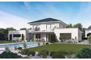 Villa kaufen in 85764 Oberschleißheim, Massive Stadtvilla mit Einliegerwohnung bauen (inkl. Grundstück)