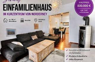 Einfamilienhaus kaufen in 26548 Norderney, Ihr neues Zuhause wartet - Einfamilienhaus mit Balkon im Herz der Insel