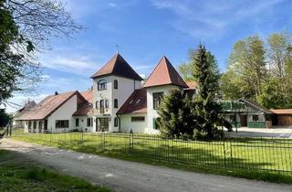 Villa kaufen in Am Forsthaus, 86698 Oberndorf, Mondäne Fortshaus-Villa mit Einliegerwohnung zwischen Augsburg und Donauwörth