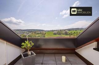 Wohnung kaufen in 71287 Weissach, Lichtdurchflutete 2-Zimmer-Dachgeschosswohnung mit Loggia und Außenstellplatz in Weissach / Flacht