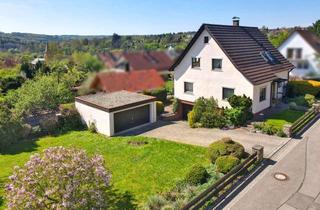 Einfamilienhaus kaufen in 75233 Tiefenbronn, Willkommen daheim – Einfamilienhaus mit Gartenidylle & Garage, sofort bezugsfrei