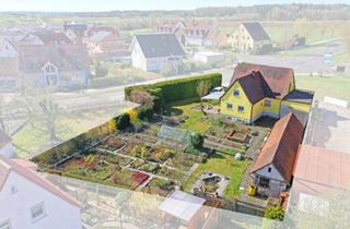 Grundstück zu kaufen in 90602 Pyrbaum, Abriss + Neubau oder Kernsanierung ? Baugrundstück mit Altbestand in Seligenporten.