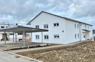 Wohnung kaufen in 73450 Neresheim, Barrierefreie, exklusive EG-Wohnung mit Terrasse und 0,79% Darlehnszins für 100Tsd €